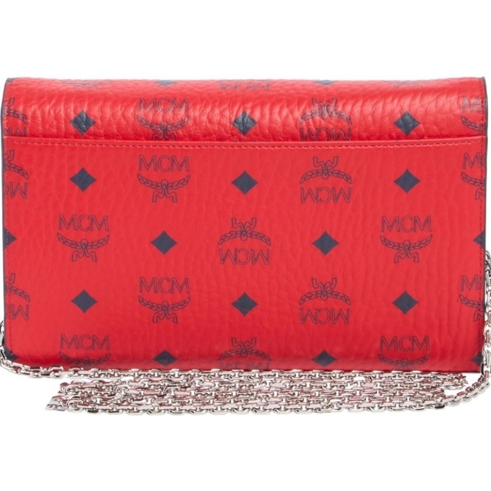 MCM Tracy Visetos Wallet On A Chain. - Picture 2 of 14